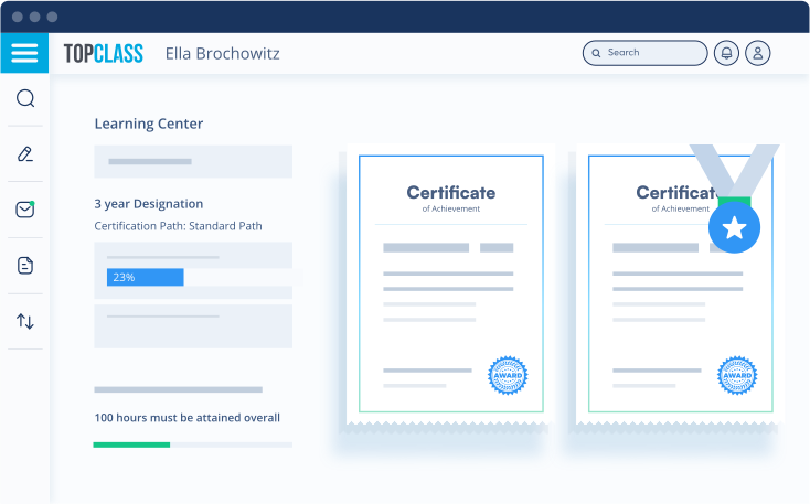 How To Attract &Amp; Recruit Younger Members To Your Association | A Mockup Of A Member’s Dashboard Within An Lms